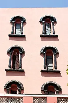 Brightly Prints: Arched window, detail of the famous Raja Dinkar Kelkar museum