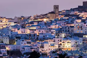 Iberia Prints: Architecture of Salobrena. Salobrena, Andalusia, Spain