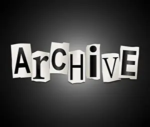 Storing Prints: Archive concept