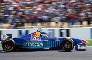 Argentinian Prints: Argentinian motorsports racing driver Norberto Fontana on Sauber Petronas F1 car, 1997