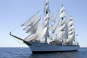 Argentine Prints: Argentinian Navy tall ship Libertad