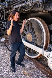 Refurbish Prints: Arizona Railway Museum - Steam Locomotive 2562 & Johnny