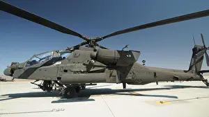 Deadly Prints: US Army Apache Helicopter