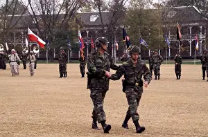 Handshake Prints: US Army General Thomas A. Schwartz (Left)