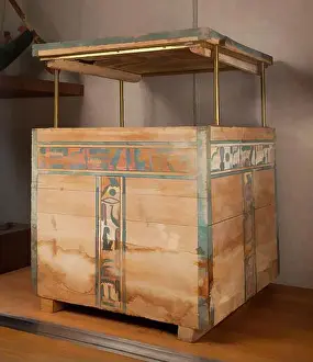 Modernized Prints: Art inspired by Canopic Chest of Senbi