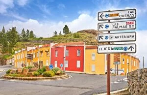 Images Dated 17th March 2017: Artenara village, Gran Canaria, Canary Island, Spain