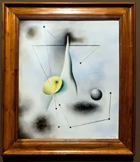 Dreamlike Prints: Artur Carbonell (Sitges 1906-1973), Constellation (1933), oil on canvas