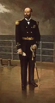 Militars Prints: ARTURO PRAT CHACON-COMANDANTE DE CORBETA'ESMERALDA'CHILENO