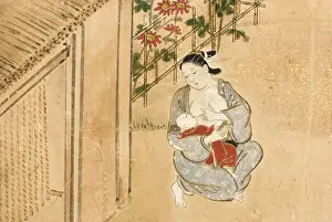 Islamic Art Prints: This artwork explores the process of rice cultivation through the four seasons