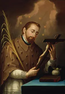 Rican Prints: This artwork by José Campeche depicts Saint John Nepomucene