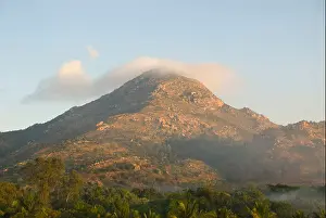 Nadu Prints: Arunachala Hill in Tiruvannamalai in Tamil Nadu India
