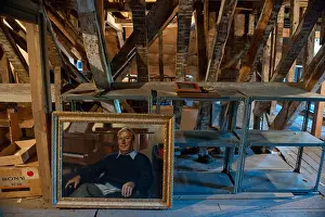 Fireplace Prints: Arundells, The home of former Prime Minister of Great Britain Sir Edward Heath