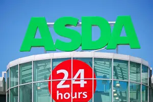 Hours Prints: Asda 24 hour Supermarket, Town Centre, Hatfield, Hertfordshire, England, United Kingdom