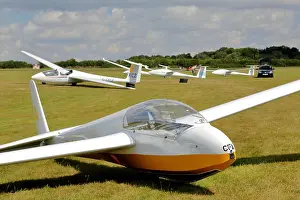 Ready Prints: ASK13 Glider G-DCFA at Booker, Wycombe Airpark, Buckinghamshire, England