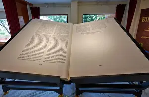 Consciousness Prints: Astounding Bhagavad Gita, 800-kg world's largest sacred book at ISKCON temple in New Delhi