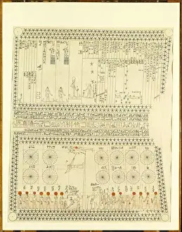 Upper Egypt Prints: Astronomical Ceiling, Tomb of Senenmut