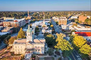Athens, Georgia, USA at dawn