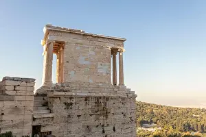 Amphitheater Prints: Athens, Greece. The Temple of Athena Nike
