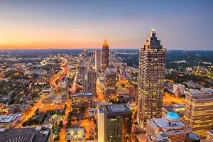 Atlanta, Georgia, USA downtown skyline