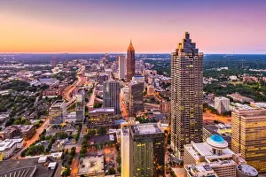 Atlanta, Georgia, USA downtown skyline