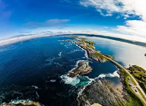 Autobahn Prints: Atlantic Ocean Road -Atlanterhavsveien - Norwegian Construction of the Century, Norway