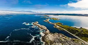 Autobahn Prints: Atlantic Ocean Road -Atlanterhavsveien - Norwegian Construction of the Century, Norway
