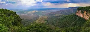 Mato Grosso Prints: Atmospheric aerial landscape photography in Chapada dos Guimaraes, Brazil