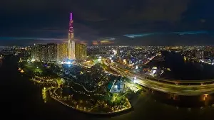 Saigon Prints: August 12, 2023: Panorama of Landmark residential area