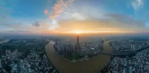 Saigon Prints: August 12, 2023: Panorama of Landmark residential area