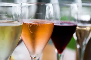 Tasting Prints: Australia, Victoria, wine-producing region of Yarra Valley at north east of Melbourne