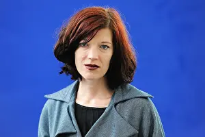 Posed Prints: Author Jess Richards poses for portraits at the Edinburgh International Book Festival in Edinburgh
