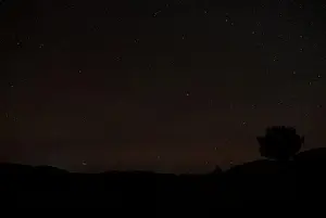 Astrophotography Prints: An autumn night sky at Hamburger Rock Campground in Southeast Utah