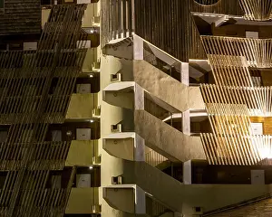 Ski Resort Prints: Avoriaz, Avoriaz, France. Architect: Jacques Labro