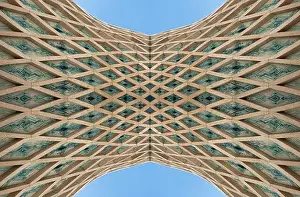 Teheran Prints: Azadi Tower in Tehran, Iran, taken in January 2019 taken in hdr