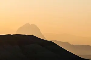 Caucasus Prints: Azerbaijan Nakhchivan mythical mountain Haca Dag where the Noah's Ark run aground