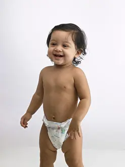 Diaper Prints: baby wearing diaper, baby in nappy, MR#702O