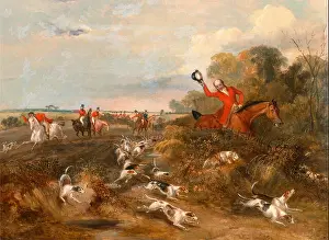 Dated Prints: Bachelor's Hall: Capping on Hounds Signed and dated in brown paint