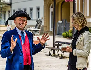 Sun Hat Prints: Bad Kissingen City guide in traditional costume