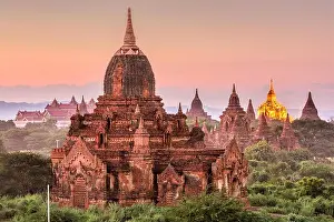 Bagan, Myanmar temples in the Archaeological Zone