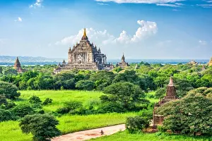 Bagan, Myanmar temples in the Archaeological Zone