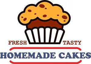 Croissant Prints: Bakery house and pastry shop vintage sign of chocolate cupcake with raisins