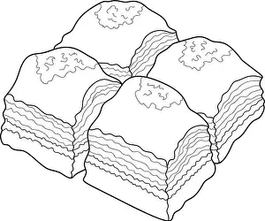 Bulgarian Prints: Baklava is a layered pastry dessert