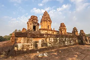 Travel Location Prints: Bakong temple in hariharalaya, cambodia