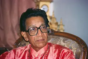 Bal Keshav Thackeray ; Balasaheb Thackeray cartoonist politician Founder of Shiv Sena political party ; bombay ; mumbai