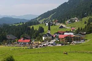 Dorf Prints: Balderschwang Allgaeu Germany