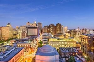 Images Dated 14th June 2016: Baltimore, Maryland, USA downtown cityscape