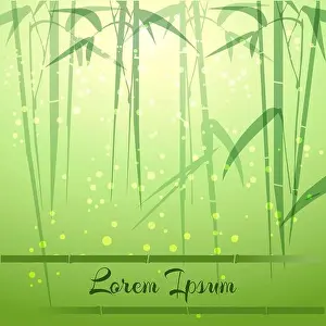 Screensaver Prints: Bamboo Groove