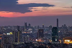 City Scape Prints: Bangkok, thailand - Mar 06