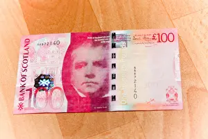 Bank Note Prints: Bank of Scotland £100 note