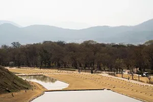 Korea Prints: Banwolseong or Wolseong fortress, Archaeological site, Gyeongju, South Korea
